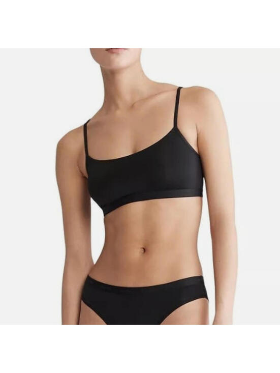 Calvin Klein Other - Calvin Klein Form to Body Unlined Bralette Bra Black NWT Medium